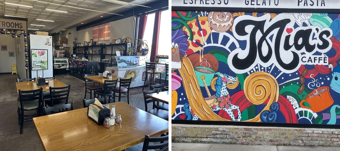 Mia's Caffe Menu
